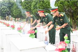 Hoạt động tri ân của các đơn vị dịp kỷ niệm 78 năm Ngày Thương binh-Liệt sĩ